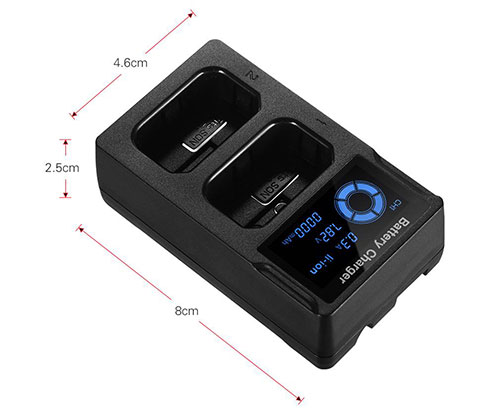 Dynacore SONY NP-FZ100 USB Dual  Fast Charger - Best Available Image