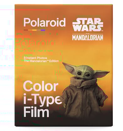the mandalorian polaroid camera