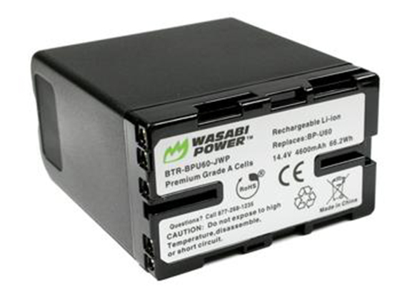 Wasabi Battery for Sony BP-U60 - Best Available Image
