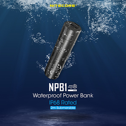 Nitecore 5000mAh Waterproof Power Bank