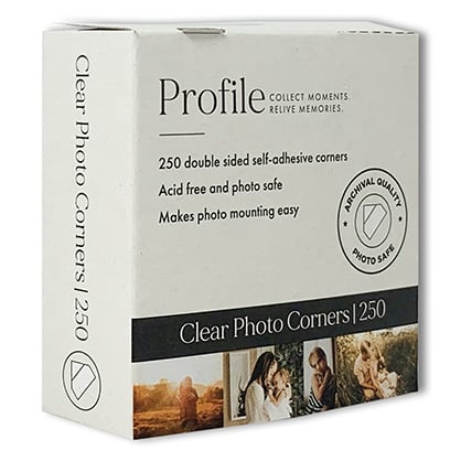 1018570_A.jpg - PROFILE PHOTO CORNERS PACK OF 250 - Image 1