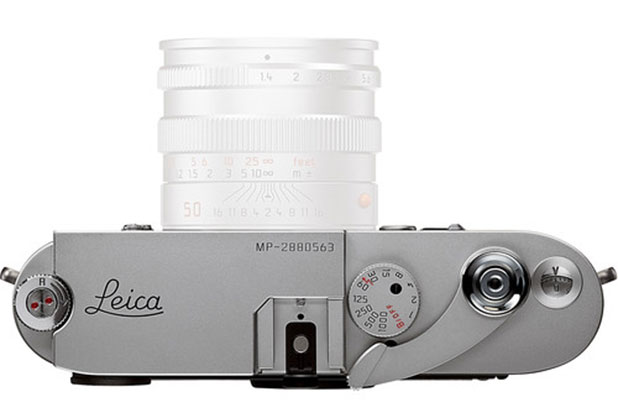 1018770_B.jpg - Leica MP 0.72 Rangefinder Film Camera Silver - Image 2