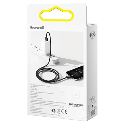 1018840_D.jpg - BASEUS Cable USB to Micro 2A 1m Black