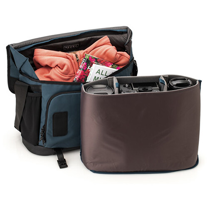 1018960_B.jpg - Tenba DNA 16 Slim Camera Messenger Bag (Blue) - Image 2