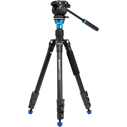 Benro A1883FS Aero 2 PRO Aluminum Travel Video Tripod with Flip Locks