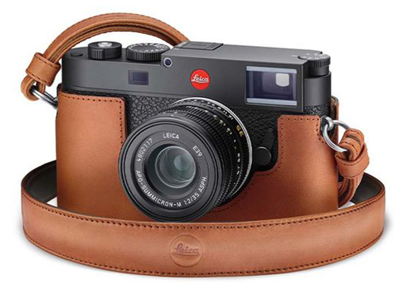 Leica Carry Strap Leather M11 Cognac