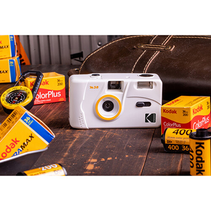 1019270_D.jpg - Kodak M38 35mm Film Camera with Flash (Clouds White)