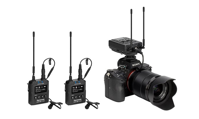 1019400_B.jpg - Saramonic UwMic9s Kit2 Mini Premium 2-Person Wireless Microphone - Image 2