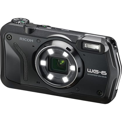 Ricoh WG-6 Digital Camera (Black) - Best Available Image