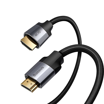 1019860_D.jpg - Baseus Enjoyment Series 4KHD Male To 4KHD Male Adapter Cable 5m Dark gray