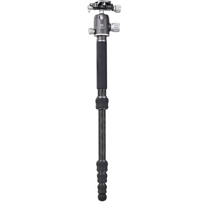1020270_B.jpg - Benro Bat Zero #0 Series Carbon Travel Tripod with VX20 Ball Head (55.31") - Thumbnail 2