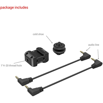 1020450_C.jpg - SmallRig 2in1 Bracket for Wireless Microhpnes 2996 - Thumbnail 3