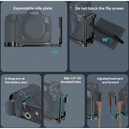1020550_C.jpg - SmallRig Cage for Canon R6 II 4159 - Image 3