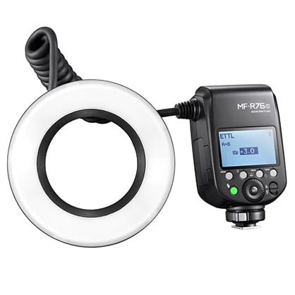 Godox MF-R76C TTL Macro Ring Flash Canon