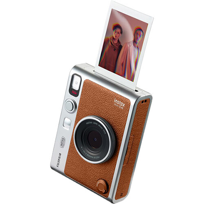 Instax Mini Evo Hybrid Instant Camera Brown - Best Available Image