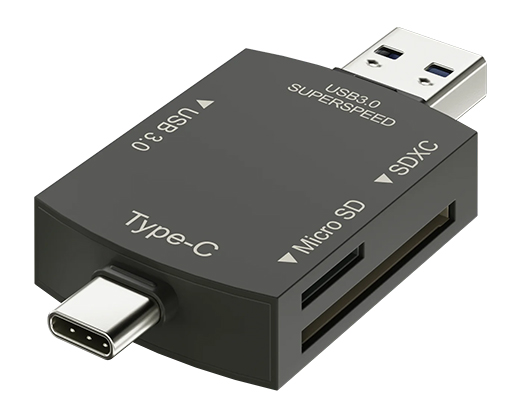 Best image for Newell USB-A/USB-C Hub 3 in 1 SD/Micro SD/USB Reader