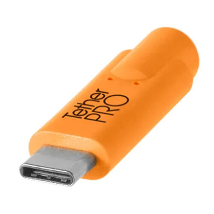 1022060_A.jpg - Tether Tools TetherBoost Pro USB-C to Micro-B Cable System (9.4 metre, Orange)