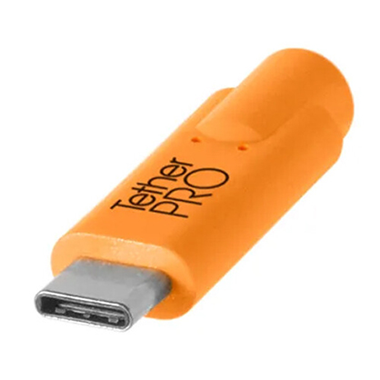 1022060_A.jpg - Tether Tools TetherBoost Pro USB-C to Micro-B Cable System (9.4 metre, Orange) - Thumbnail 1