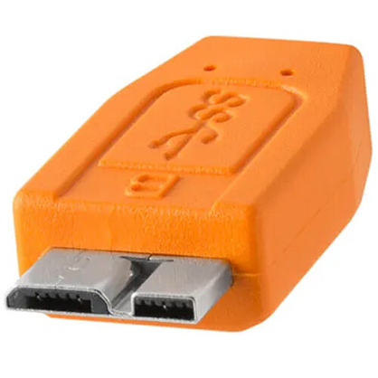 1022060_B.jpg - Tether Tools TetherBoost Pro USB-C to Micro-B Cable System (9.4 metre, Orange) - Thumbnail 2