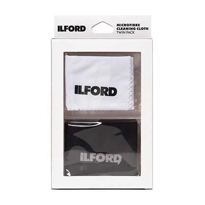 Ilford Cleaning Cloth Black and White Twin Pack