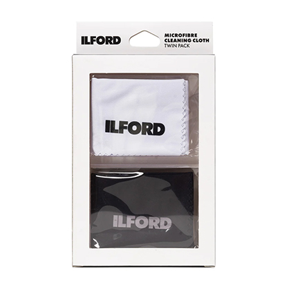 Ilford Cleaning Cloth Black and White Twin Pack - Best Available Image