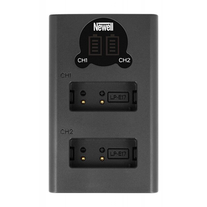 1022390_B.jpg - Newell Dual-channel charger and LP-E17 battery pack Newell DL-USB-C for Canon - Image 2
