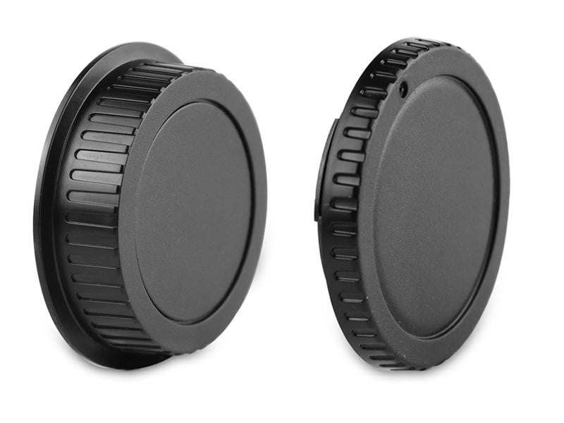 Camera Armour Body Cap + Rear Lens Cap Set for Fujifilm X Mount Camera and Lens