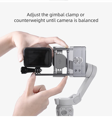 1022690_B.jpg - Sunny Action Camera Adapter (GoPro, DJI Action) on Mobile Gimbal - Image 2