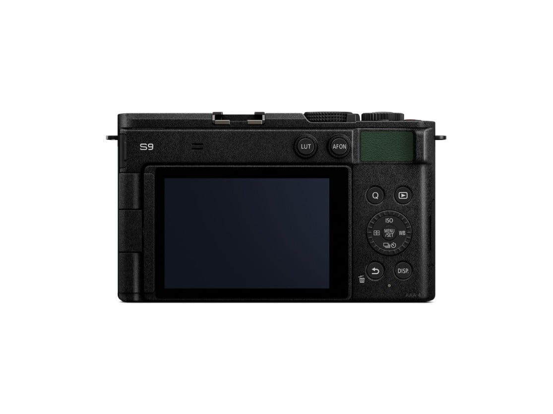 1022720_D.jpg - Panasonic Lumix S9 Mirrorless Camera Body Only - Dark Olive Green + Bonus S 26mm
