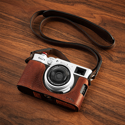 SmallRig Leather Half Case Kit for FUJIFILM X100VI (Brown) 4699 - Best Available Image