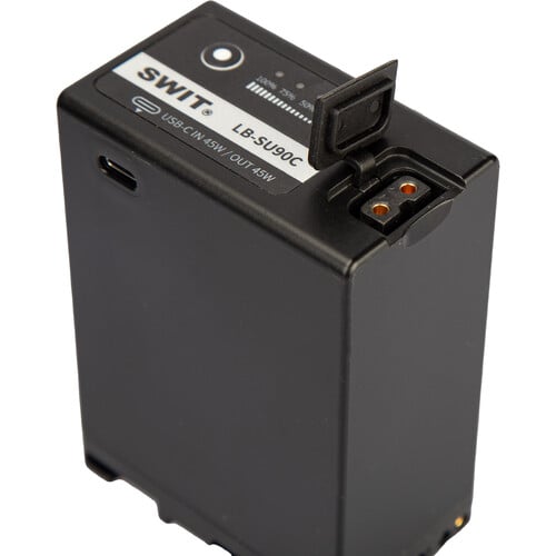 1023510_A.jpg - SWIT 90Wh/14.4V Sony BP-U Series Battery with D-Tap and USB-C I/O - Image 1