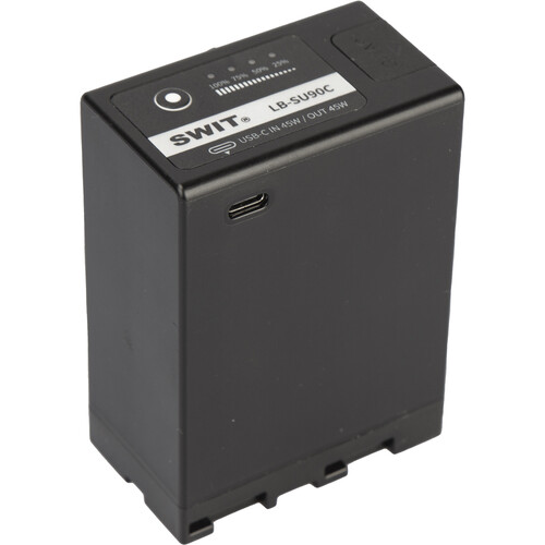 1023510_B.jpg - SWIT 90Wh/14.4V Sony BP-U Series Battery with D-Tap and USB-C I/O - Image 2