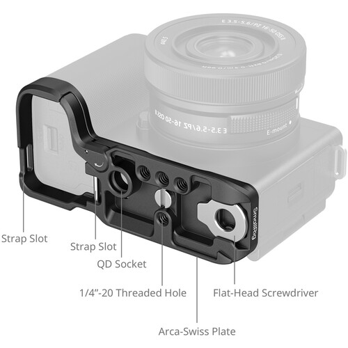 1023640_A.jpg - SmallRig Baseplate for Sony ZV-E10 II 4950 - Image 1