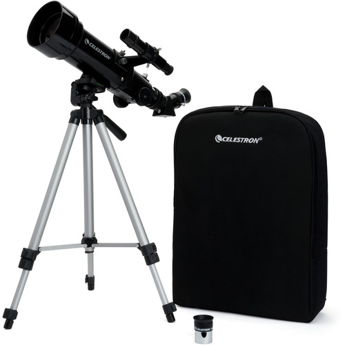 Celestron Travel Scope 70AZ f/5.7 AZ Refractor Telescope Kit - Best Available Image