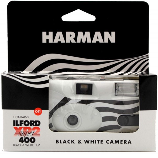 Ilford XP2 Super 400 ISO Single Use Camera with Black&White Film - Best Available Image
