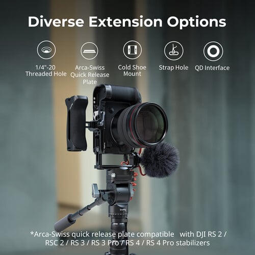 1023900_C.jpg - SmallRig HawkLock Quick Release Cage Kit for Canon EOS R5 Mark II 5029