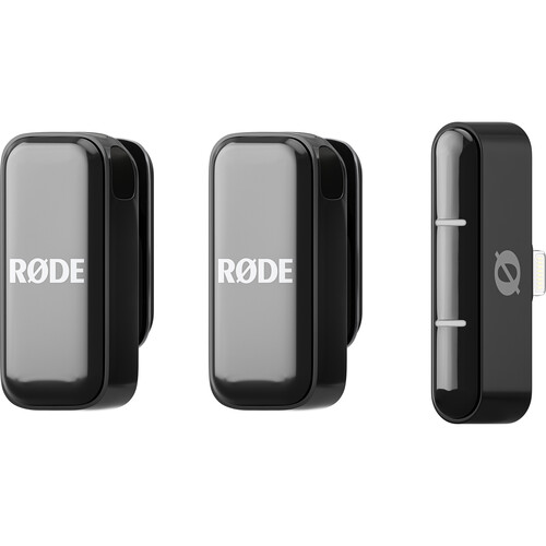 1024030_B.jpg - RODE Wireless Micro 2-Person Wireless Microphone USB-C Connector 2.4 GHz Black - Image 2
