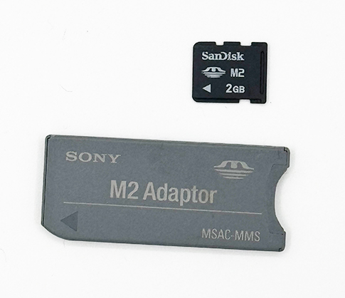 PW Sony Memory Stick M2 2GB + Adapter - Best Available Image