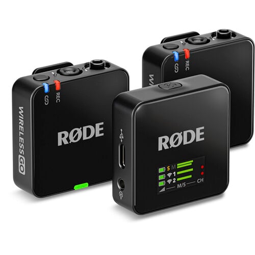 RODE Wireless GO III (Gen 3) Wireless Microphone /Recorder + Bonus Interview GO