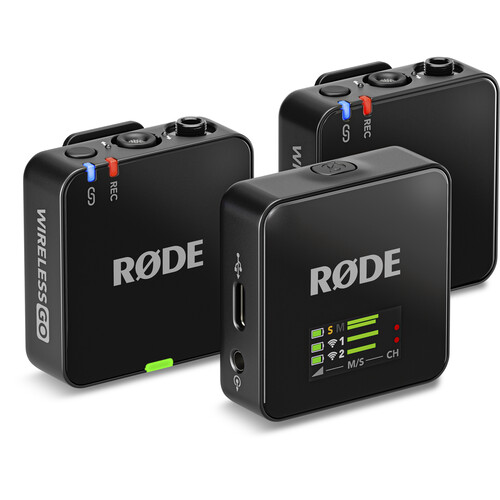 RODE Wireless GO III (Gen 3) Wireless Microphone /Recorder Black - Best Available Image