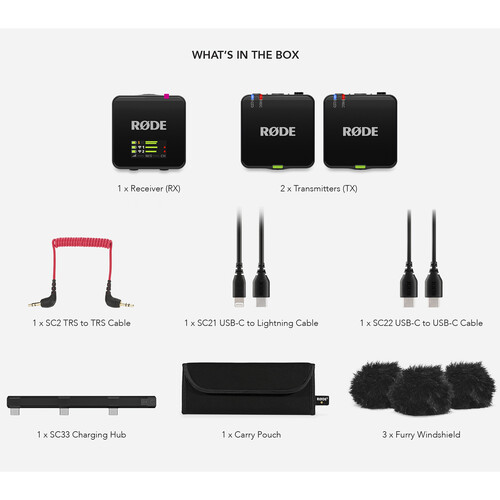 1024160_E.jpg - RODE Wireless GO III (Gen 3) Wireless Microphone /Recorder Black - Image 5