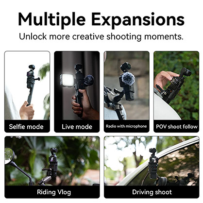 1024180_C.jpg - Telesin Multi-functional Frame For DJI Pocket 3 4 - Image 3