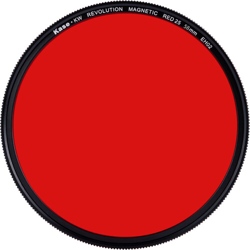 Best image for Kase Revolution Black and White Filter with Magnetic Adapter (Red, 58mm)