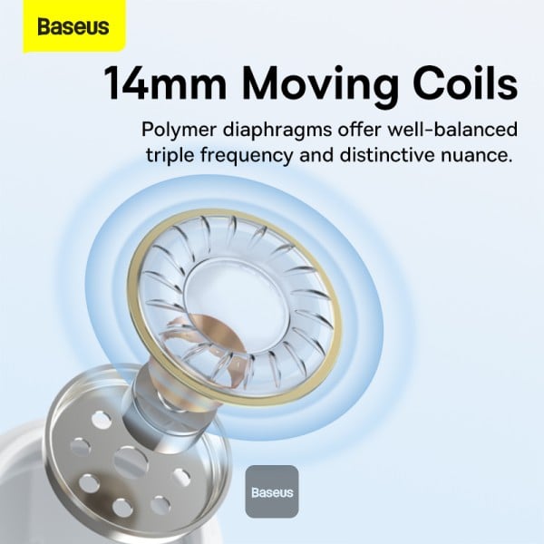 1024390_B.jpg - Baseus Encok USB-C lateral in-ear Wired Earphone C17 - White - Thumbnail 2