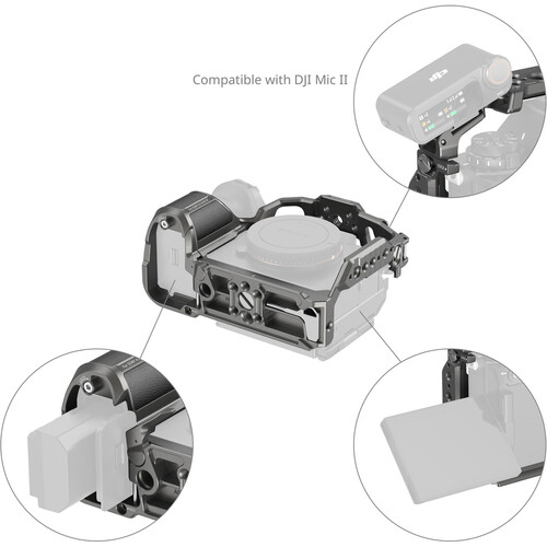 1024540_B.jpg - SmallRig Cage for Sony a1 II and a9 III Mirrorless Cameras 5187 - Image 2