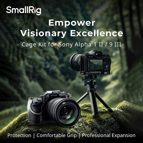 1024540_D.jpg - SmallRig Cage for Sony a1 II and a9 III Mirrorless Cameras 5187 - Image 4