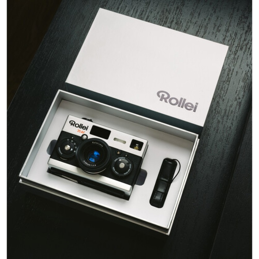 Rollei 35AF 35mm Film Camera Chrome