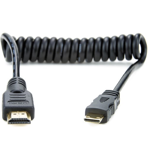 Atomos Coiled Mini-HDMI to HDMI Cable (30-45cm)