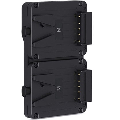 SWIT Hot-Swap V Mount Battery Plate Combine 2 Batts Into 1 Large Capacity Unit