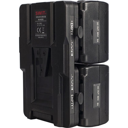 1024650_B.jpg - SWIT Hot-Swap V Mount Battery Plate Combine 2 Batts Into 1 Large Capacity Unit - Image 2